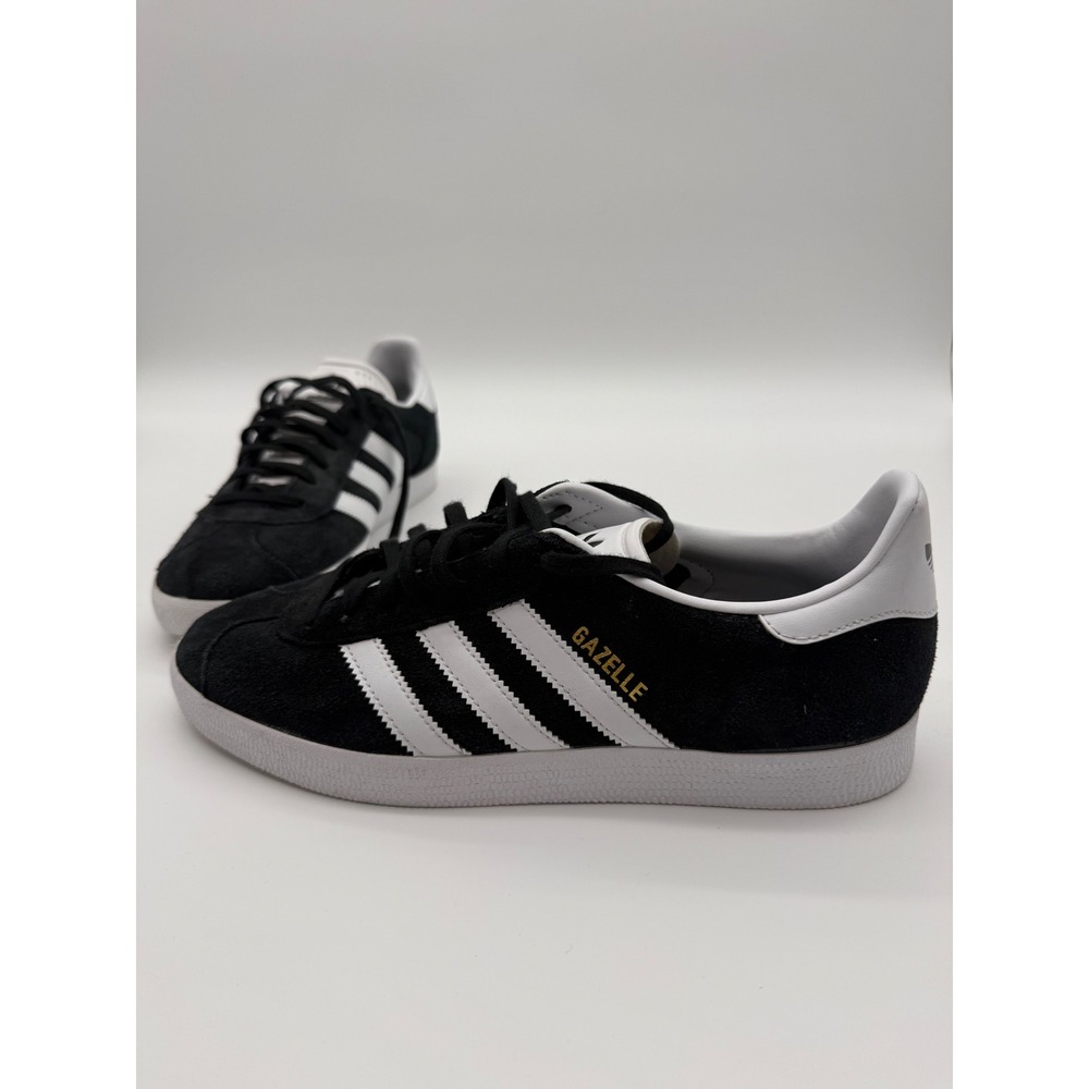 Adidas Originals Gazelle Black White Suede Sneakers Men's Size 9 EUC New Insoles